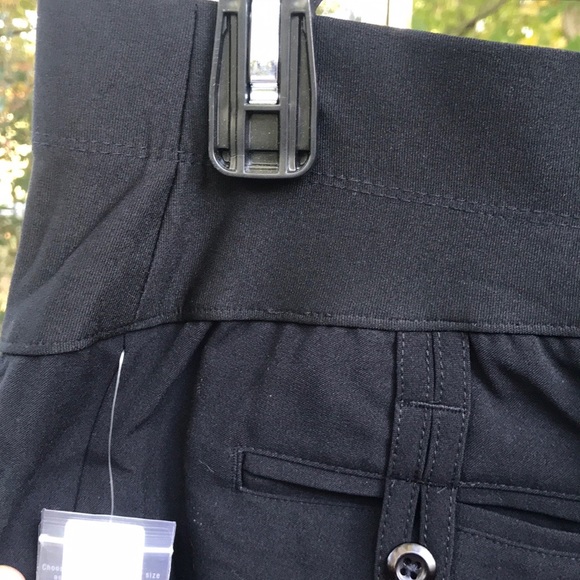 NWT Duo Maternity All Around Panel Cuffed Capris M - Picture 11 of 11